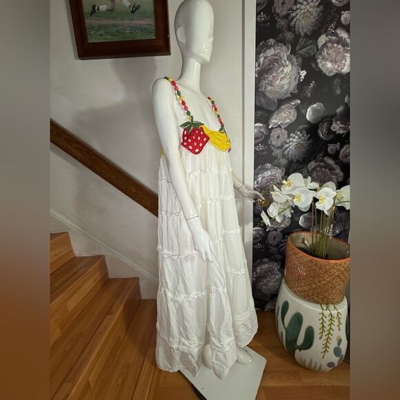 Farm Rio Fruits Richilieu Sleeveless
Midi Dress / size M - Picture 7 of 10